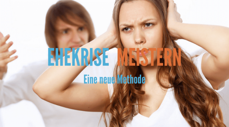 Ehekrise meistern - Mann und Frau sind in einer Ehekrise