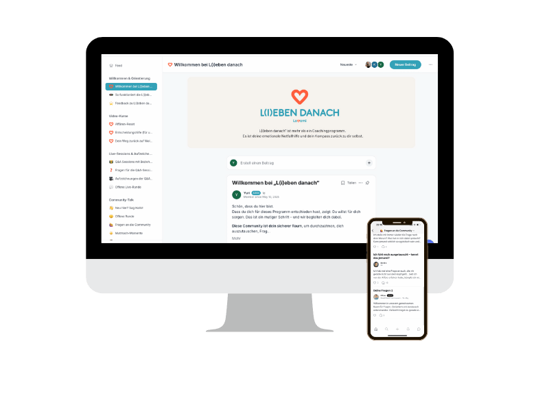 Mockup Lieben danachCommunity